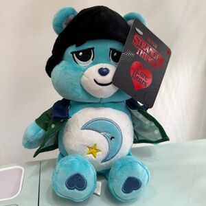 Netflix Stranger Things X Care Bears Bedtime Bear x Mike Wheeler Plush 9"